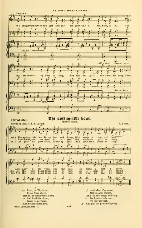 Carols Old and Carols New: for use at Christmas and other seasons of the Christian year page 445