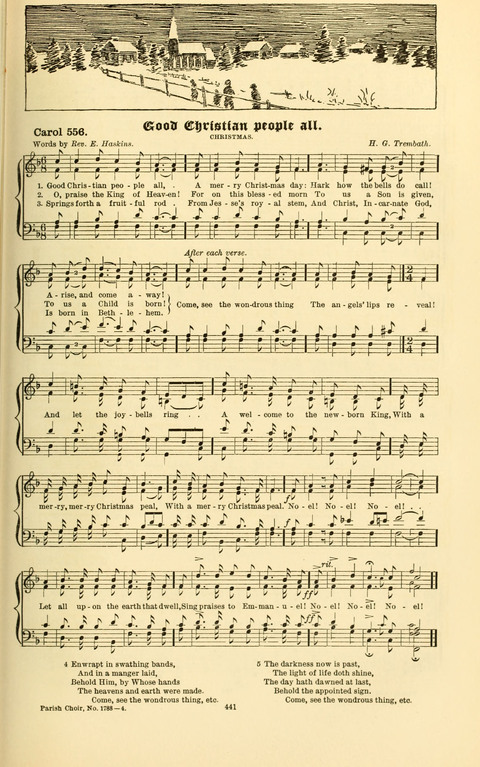 Carols Old and Carols New: for use at Christmas and other seasons of the Christian year page 447