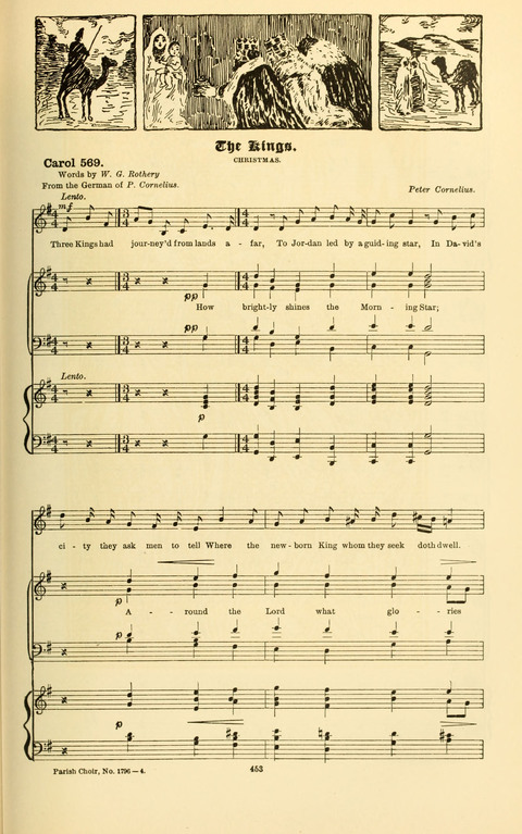 Carols Old and Carols New: for use at Christmas and other seasons of the Christian year page 461