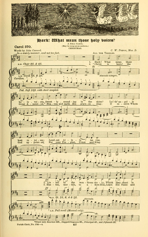Carols Old and Carols New: for use at Christmas and other seasons of the Christian year page 465