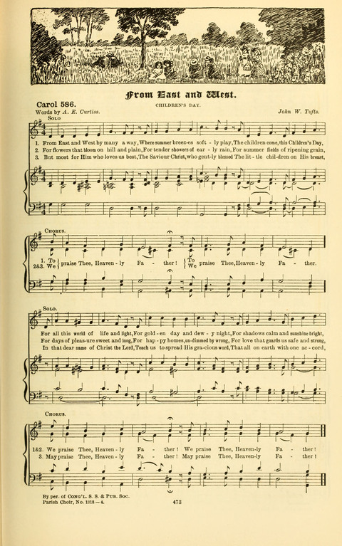 Carols Old and Carols New: for use at Christmas and other seasons of the Christian year page 481