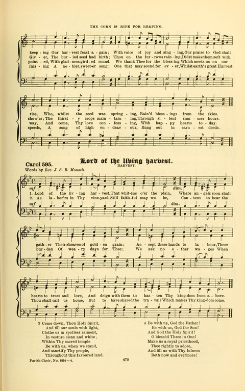 Carols Old and Carols New: for use at Christmas and other seasons of the Christian year page 487