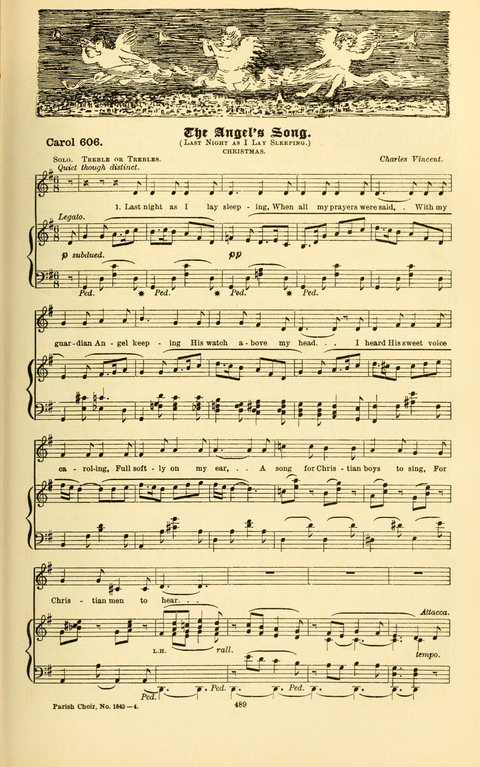 Carols Old and Carols New: for use at Christmas and other seasons of the Christian year page 497