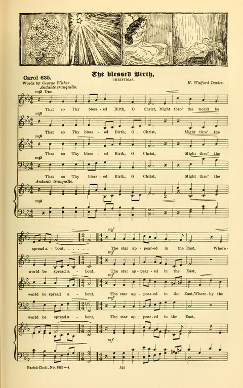 Carols Old and Carols New: for use at Christmas and other seasons of the Christian year page 529
