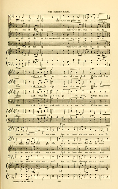 Carols Old and Carols New: for use at Christmas and other seasons of the Christian year page 531