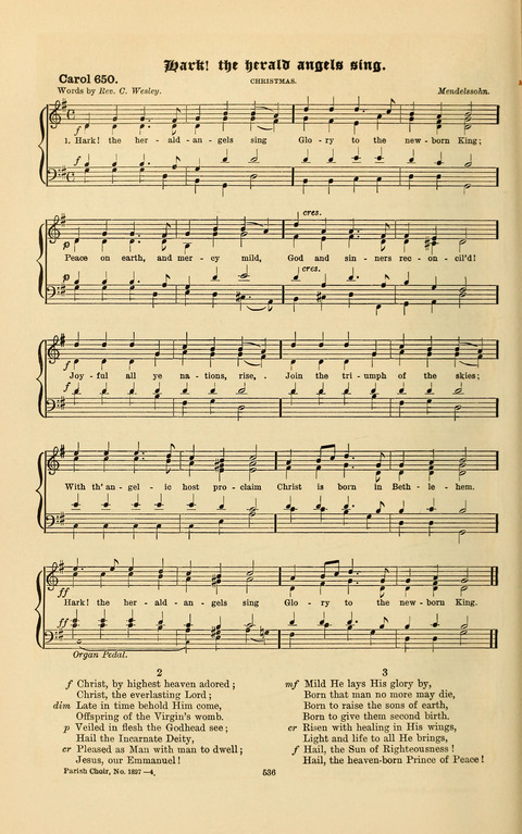 Carols Old and Carols New: for use at Christmas and other seasons of the Christian year page 544