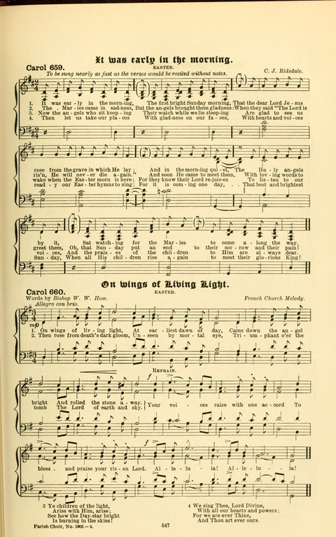 Carols Old and Carols New: for use at Christmas and other seasons of the Christian year page 555