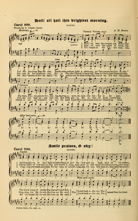 Carols Old and Carols New: for use at Christmas and other seasons of the Christian year page 586
