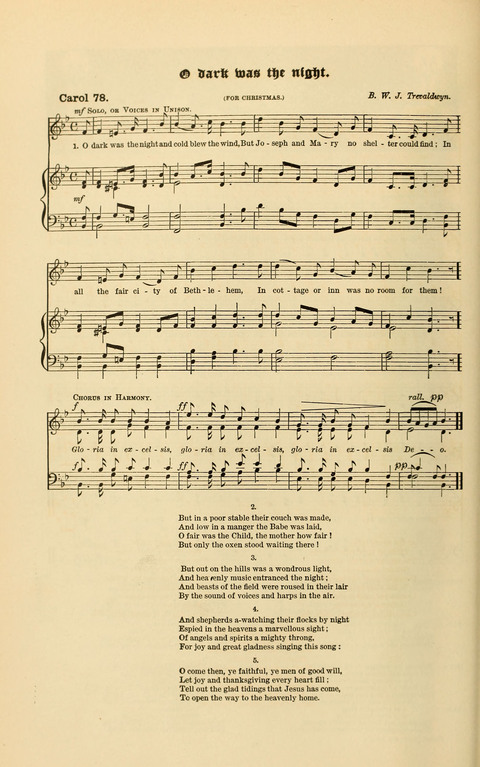 Carols Old and Carols New: for use at Christmas and other seasons of the Christian year page 76