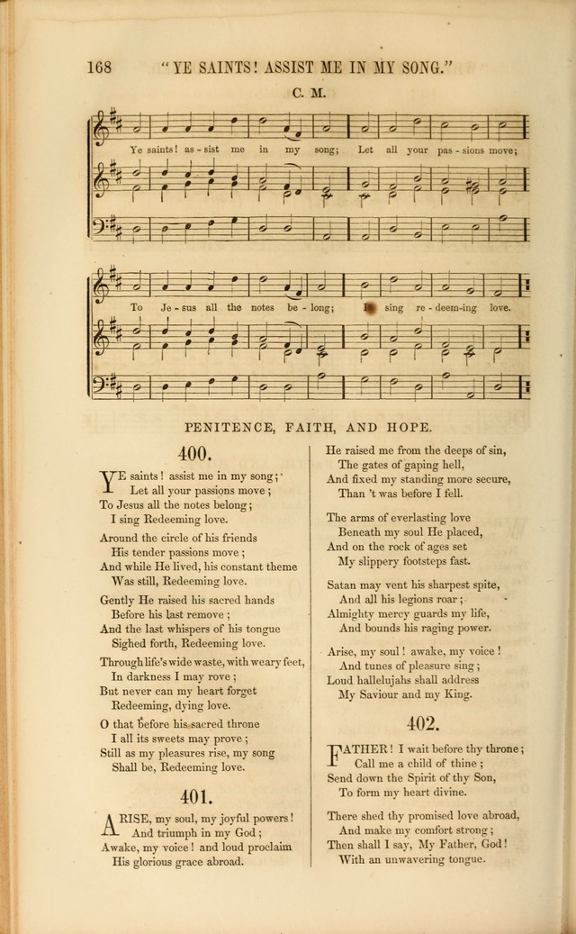 Church Pastorals, hymns and tunes for public and social worship page 168
