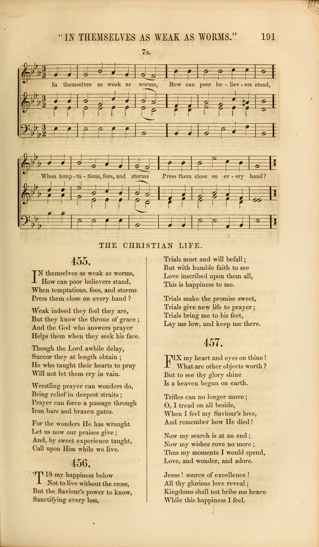 Church Pastorals, hymns and tunes for public and social worship page 191