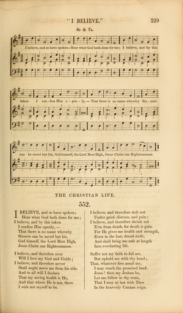 Church Pastorals, hymns and tunes for public and social worship page 229