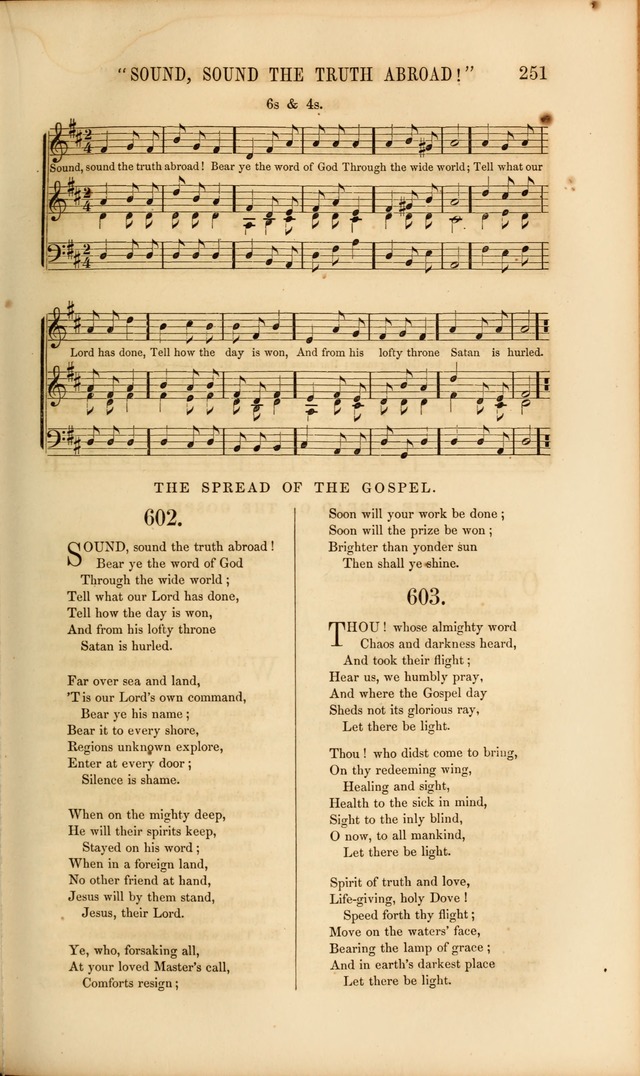Church Pastorals, hymns and tunes for public and social worship page 251