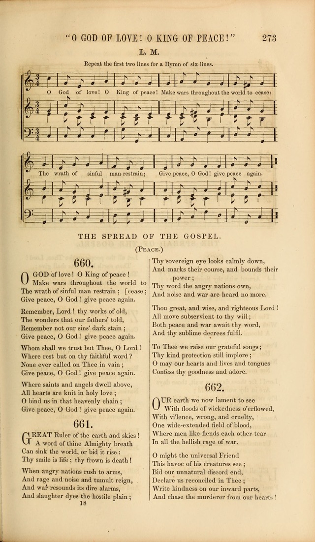 Church Pastorals, hymns and tunes for public and social worship page 273