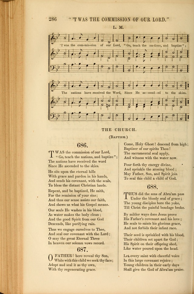 Church Pastorals, hymns and tunes for public and social worship page 286