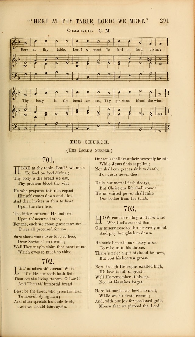 Church Pastorals, hymns and tunes for public and social worship page 291