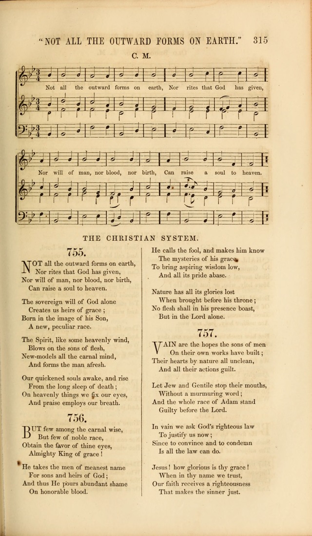Church Pastorals, hymns and tunes for public and social worship page 315