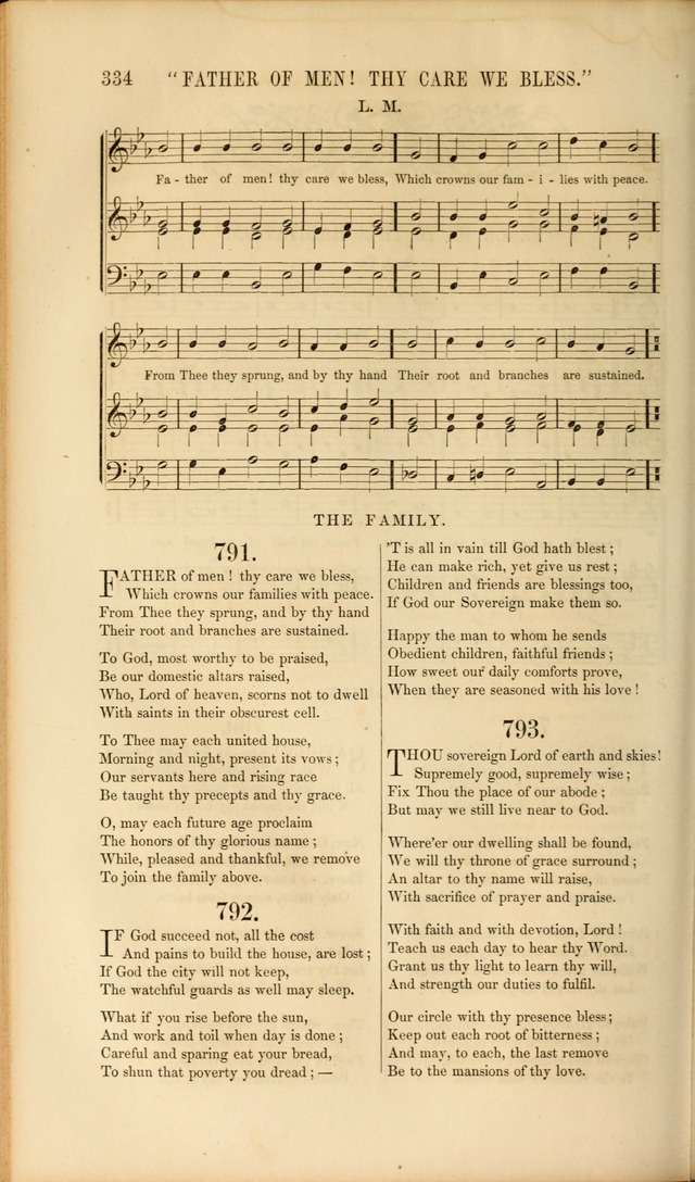 Church Pastorals, hymns and tunes for public and social worship page 334