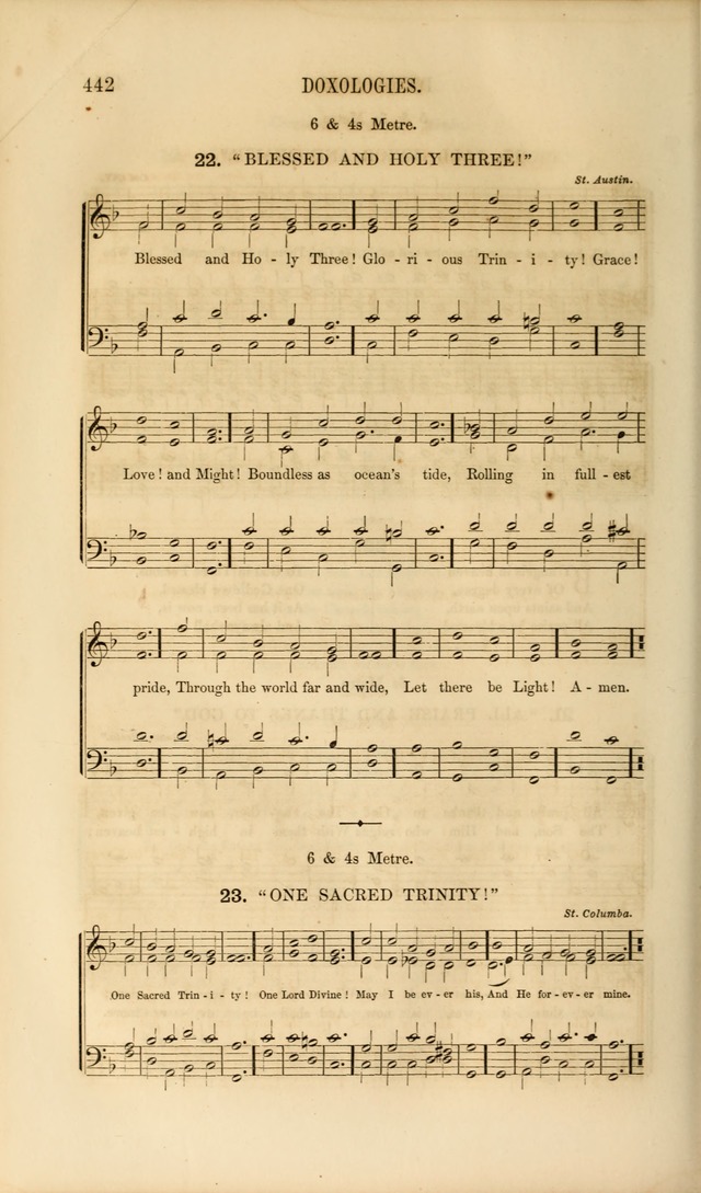 Church Pastorals, hymns and tunes for public and social worship page 442
