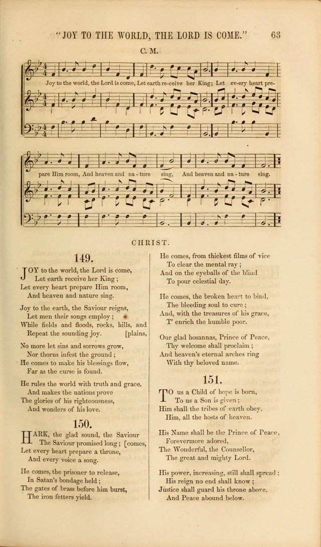 Church Pastorals, hymns and tunes for public and social worship page 63
