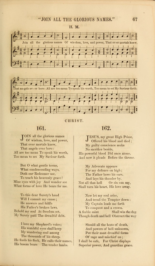 Church Pastorals, hymns and tunes for public and social worship page 67