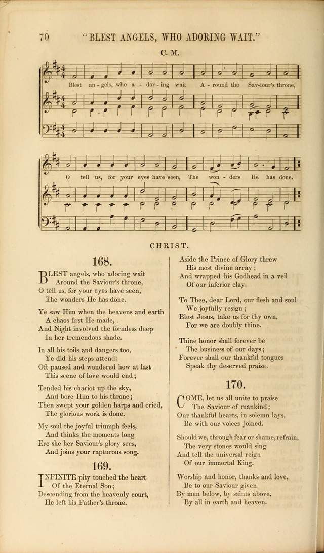 Church Pastorals, hymns and tunes for public and social worship page 70