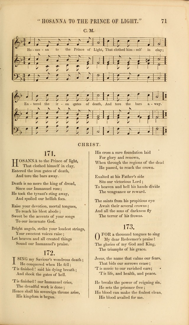 Church Pastorals, hymns and tunes for public and social worship page 71