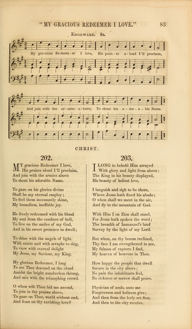 Church Pastorals, hymns and tunes for public and social worship page 83
