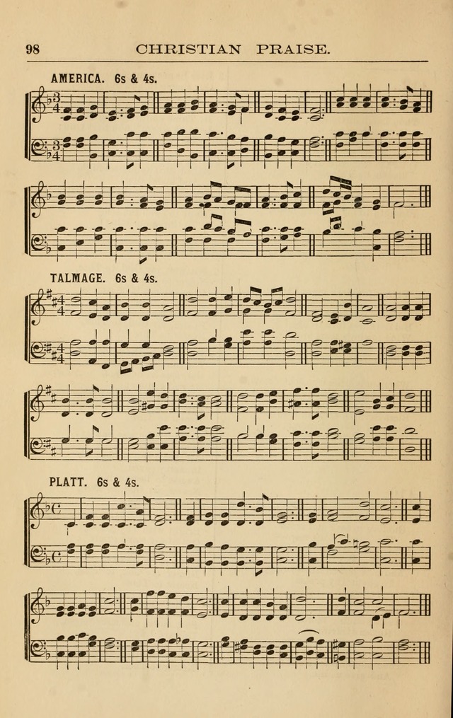Christian Praise: hymns and tunes for the use of the Baptist churches page 191