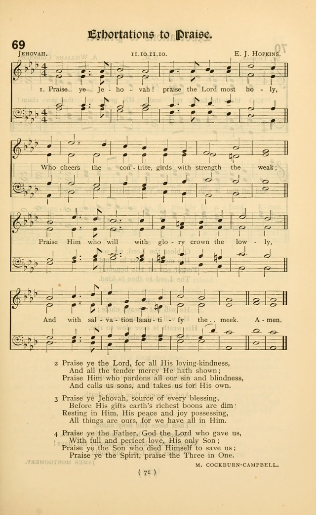 Common Praise: hymns with tunes for Christian worship page 112