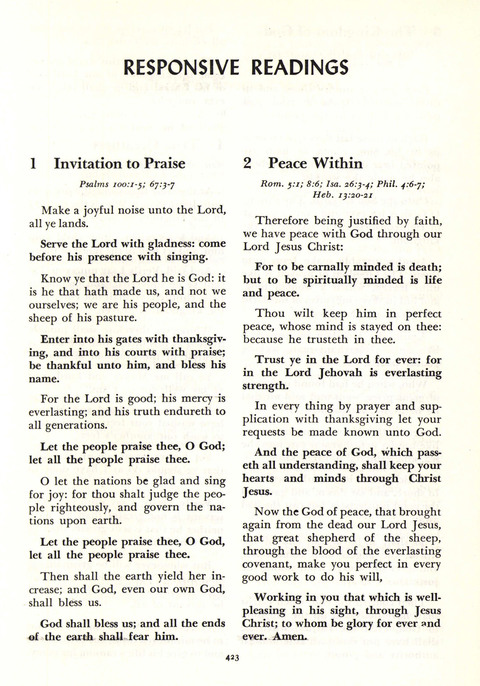 Christian Praise page 419