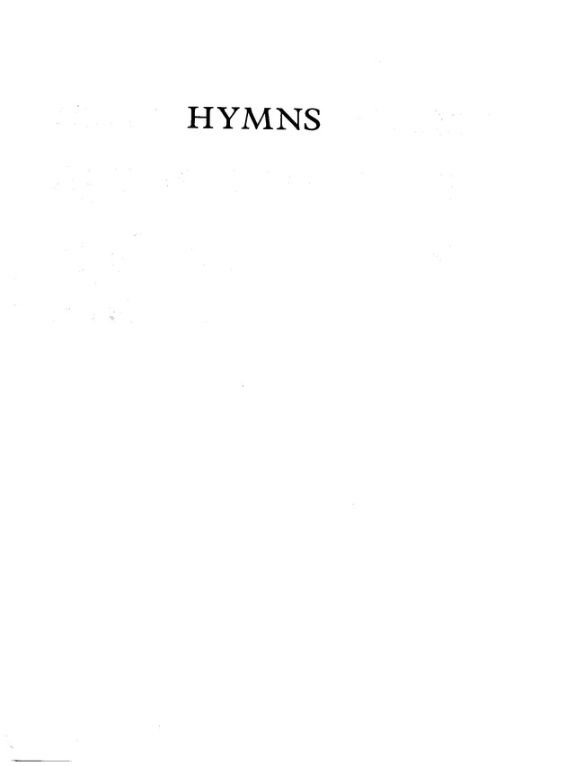 Common Praise: A new edition of Hymns Ancient and Modern page 1