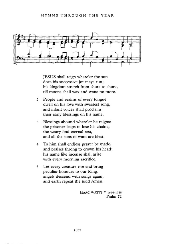 Common Praise: A new edition of Hymns Ancient and Modern page 1038