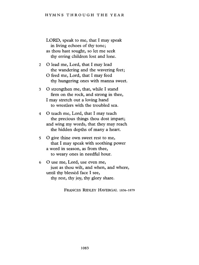 Common Praise: A new edition of Hymns Ancient and Modern page 1084