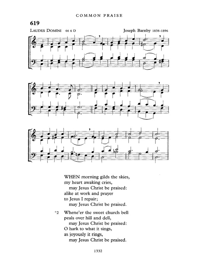 Common Praise: A new edition of Hymns Ancient and Modern page 1333