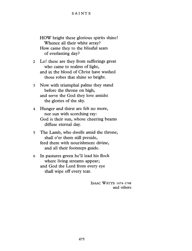 Common Praise: A new edition of Hymns Ancient and Modern page 476