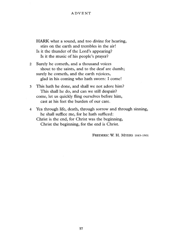 Common Praise: A new edition of Hymns Ancient and Modern page 57