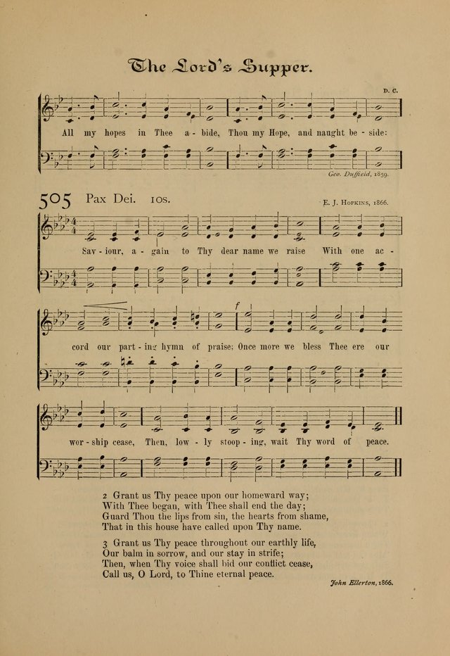 The Church Praise Book: a selection of hymns and tunes for Christian worship page 253