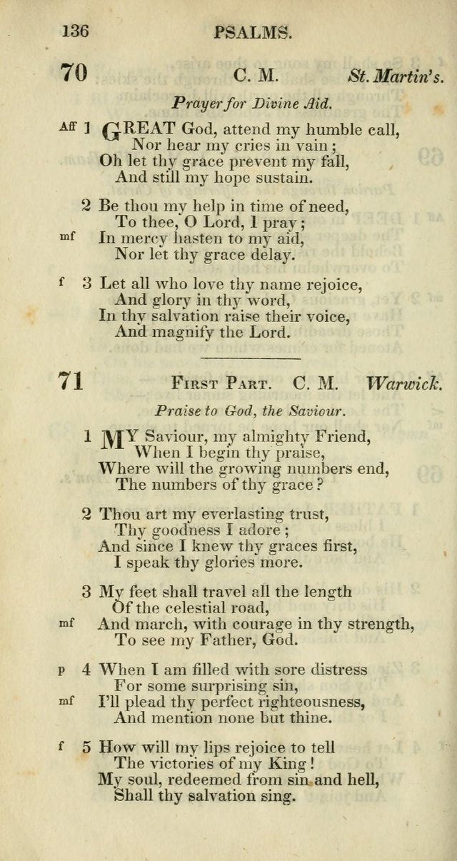 Church Psalmody: a Collection of Psalms and Hymns adapted to public worship page 139
