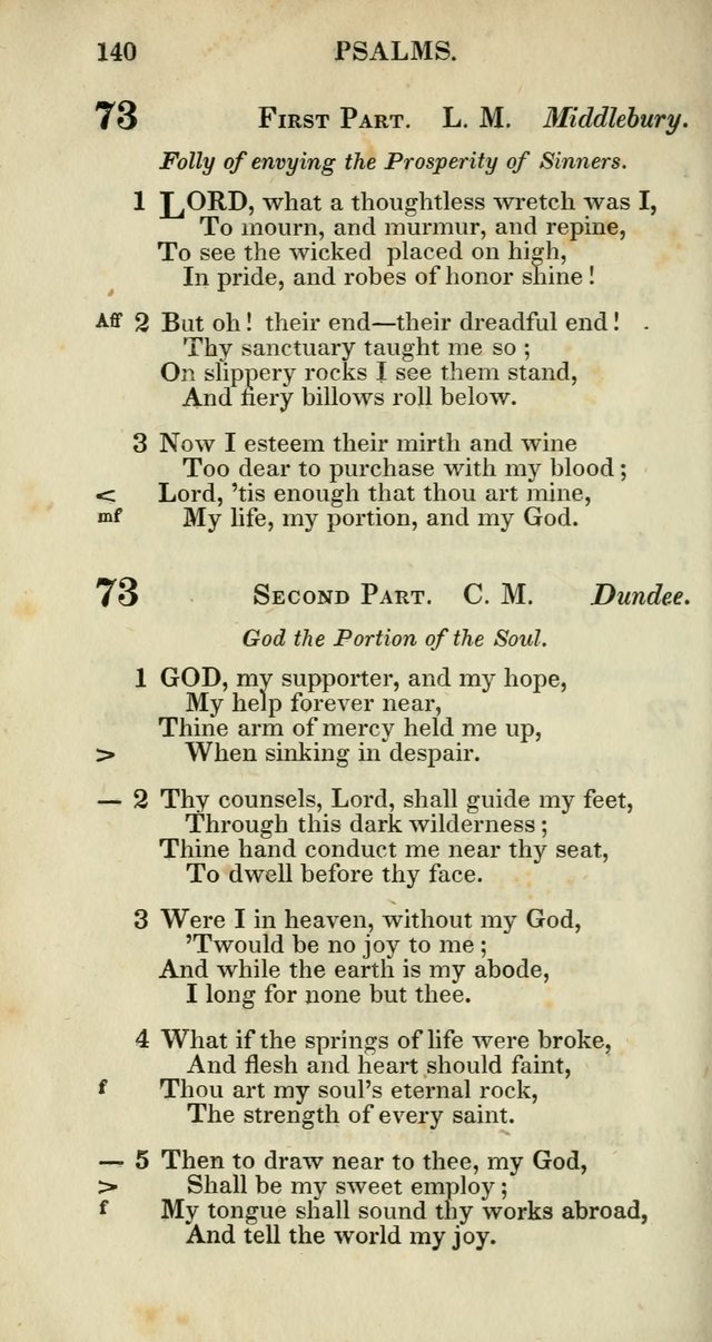 Church Psalmody: a Collection of Psalms and Hymns adapted to public worship page 143