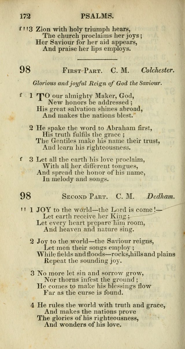 Church Psalmody: a Collection of Psalms and Hymns adapted to public worship page 175
