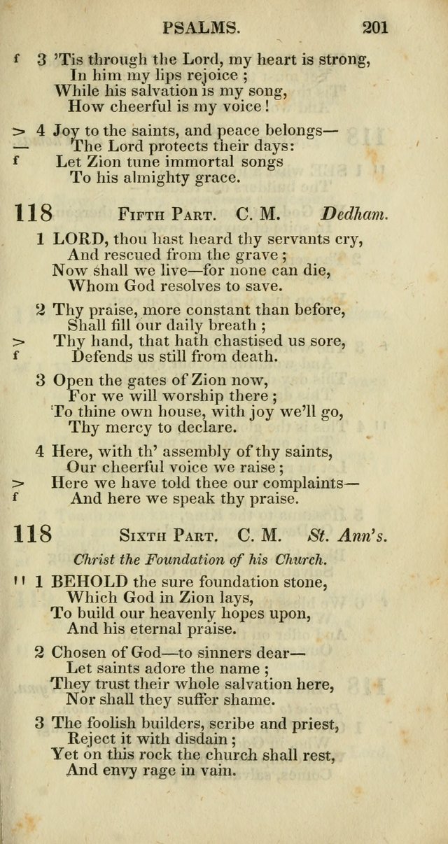 Church Psalmody: a Collection of Psalms and Hymns adapted to public worship page 204