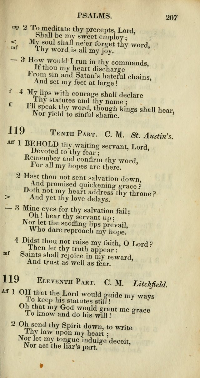 Church Psalmody: a Collection of Psalms and Hymns adapted to public worship page 210
