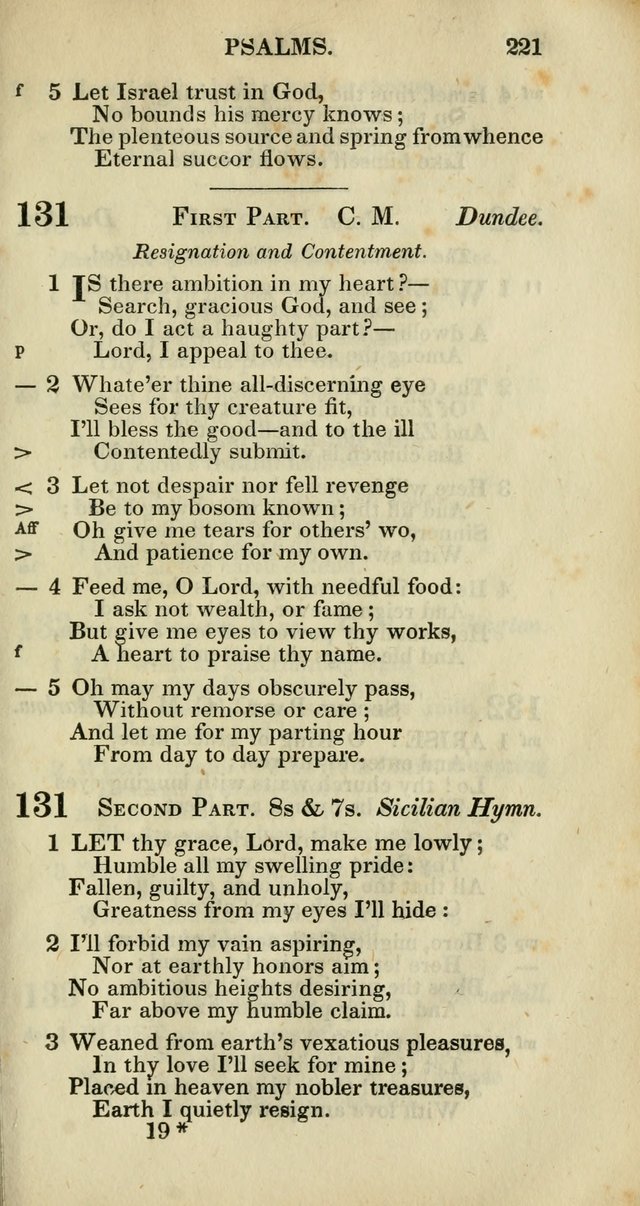 Church Psalmody: a Collection of Psalms and Hymns adapted to public worship page 224