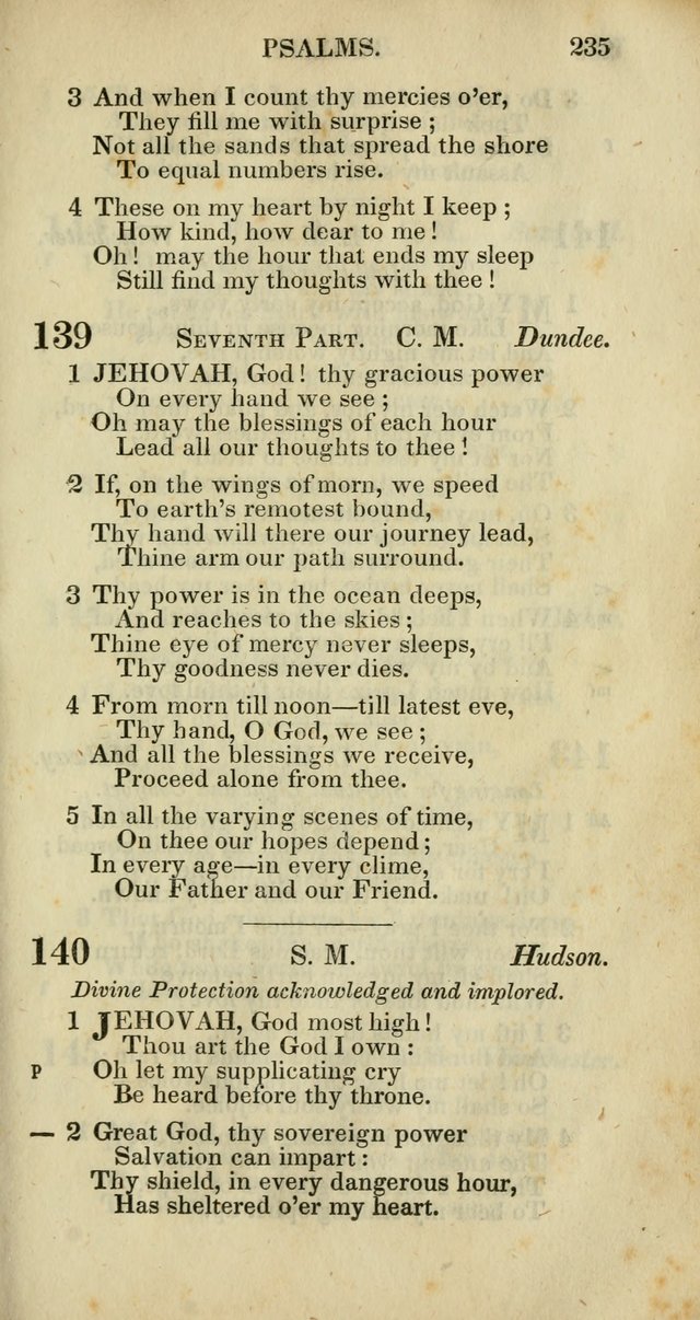 Church Psalmody: a Collection of Psalms and Hymns adapted to public worship page 238