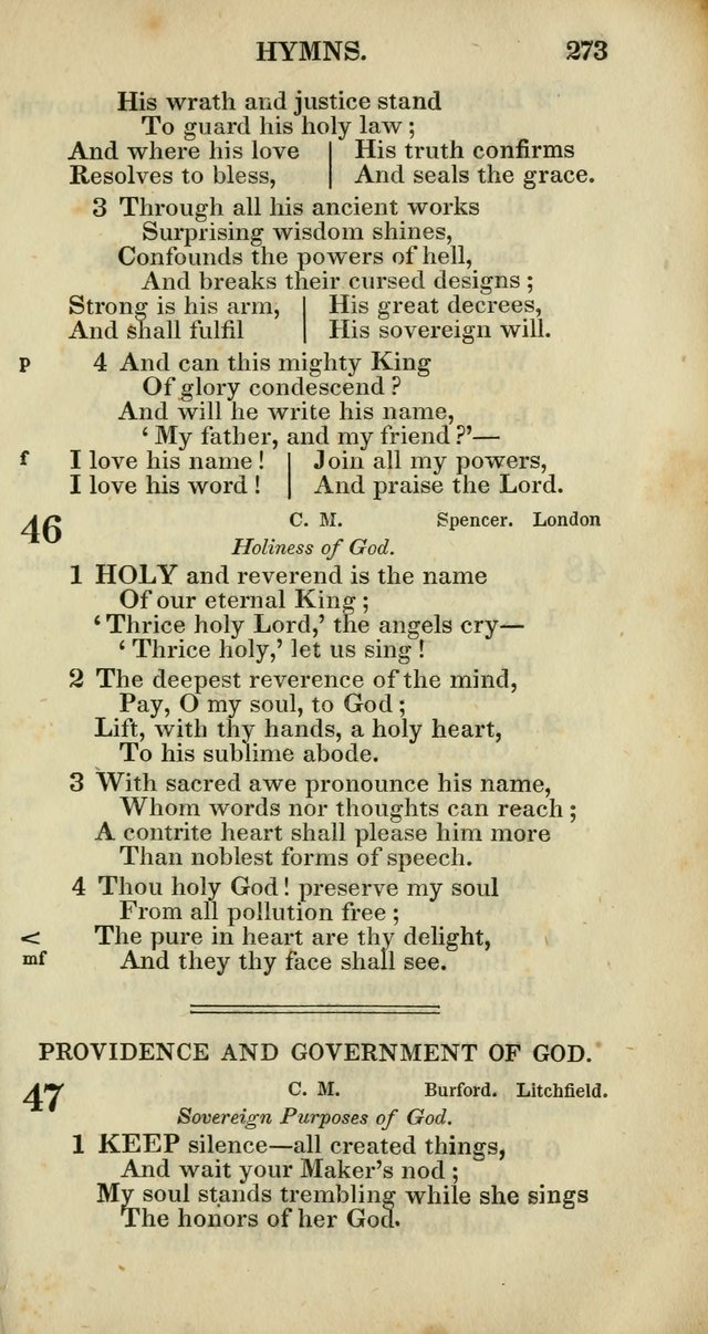Church Psalmody: a Collection of Psalms and Hymns adapted to public worship page 276