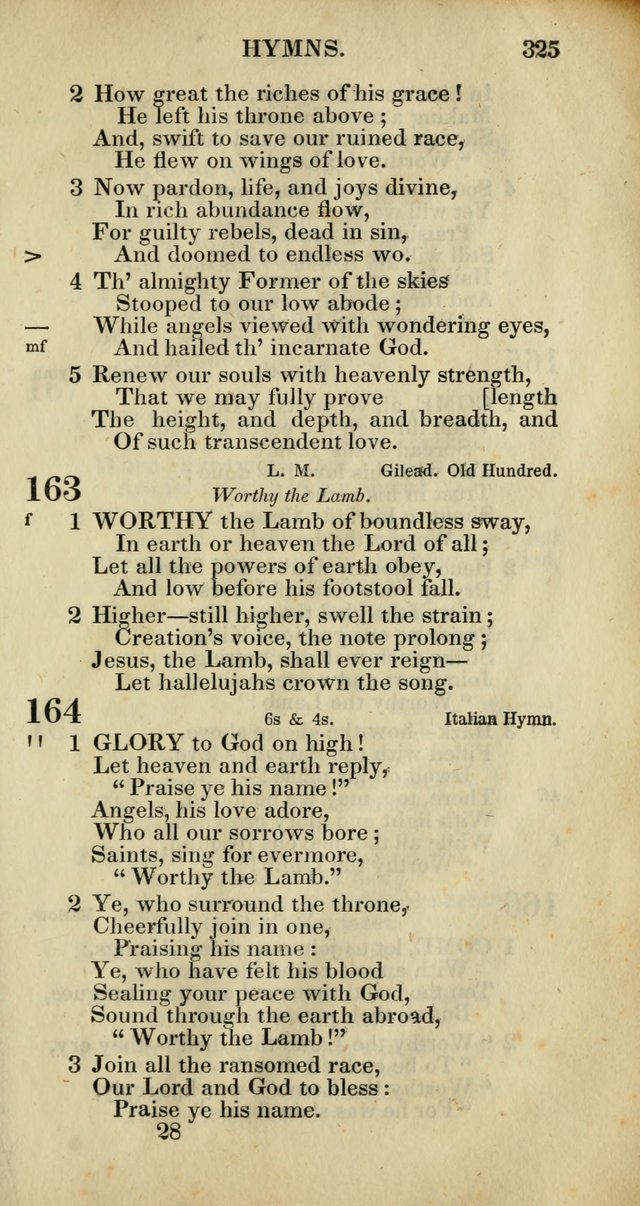 Church Psalmody: a Collection of Psalms and Hymns adapted to public worship page 328