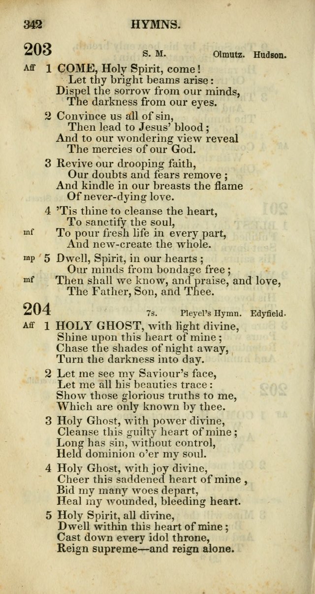 Church Psalmody: a Collection of Psalms and Hymns adapted to public worship page 345