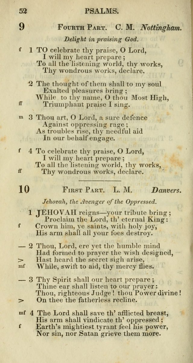 Church Psalmody: a Collection of Psalms and Hymns adapted to public worship page 55