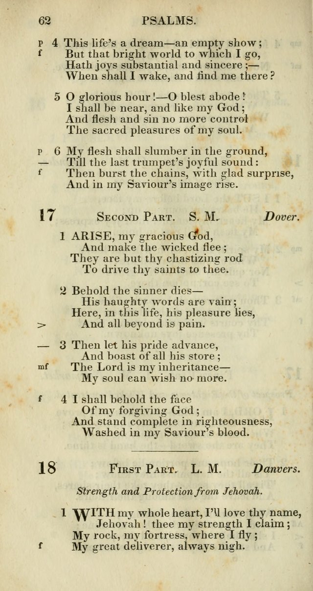 Church Psalmody: a Collection of Psalms and Hymns adapted to public worship page 65
